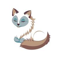 Realistic Pet Cat , Dog Illustration Concepts vector