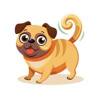 Realistic Pet Cat , Dog Illustration Concepts vector