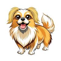 Realistic Pet Cat , Dog Illustration Concepts vector