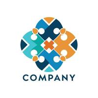 Abstract Logo Design for any Corporate, Brand, Business, Company vector