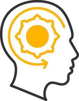 Learning Line Two Color Icon vector