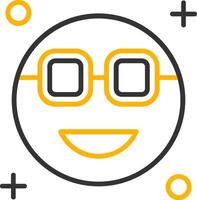 Cool Line Two Color Icon vector