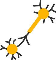 Nerve Line Two Color Icon vector
