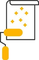 Wallpaper Line Two Color Icon vector