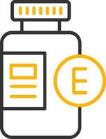 Suplement Line Two Color Icon vector