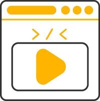 Line Two Color Icon vector