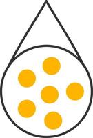 Water Borne Line Two Color Icon vector