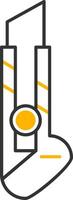 Utility Knife Line Two Color Icon vector