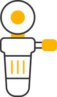 Polisher Line Two Color Icon vector