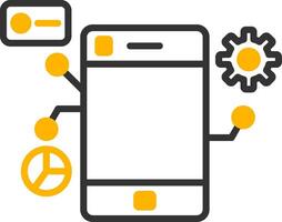 Mobility Line Two Color Icon vector