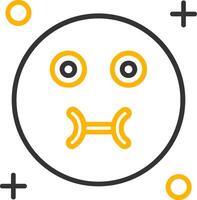 Sickness Line Two Color Icon vector