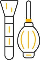 Cleaning Line Two Color Icon vector