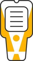 Stud Finder Line Two Color Icon vector