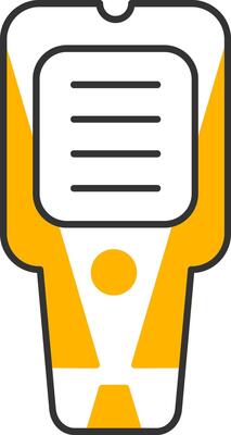 Stud Finder Line Two Color Icon