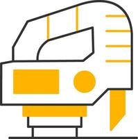 Jigsaw Line Two Color Icon vector