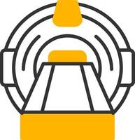 Mri Line Two Color Icon vector