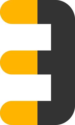 Three Glyph Two Color Icon