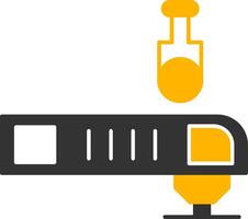 Oscillating Multi Tool Glyph Two Color Icon vector