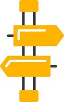 Opportunities Glyph Two Color Icon vector