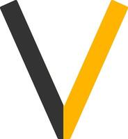 Capital V Icon vector