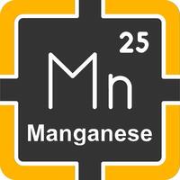 Manganese Glyph Two Color Icon vector