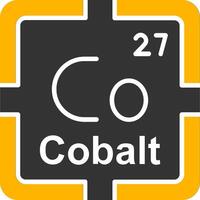 Cobalt Glyph Two Color Icon vector