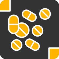 Medicine Glyph Two Color Icon vector