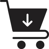 Shopping icon symbol image vector
