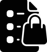 Shopping icon symbol image vector
