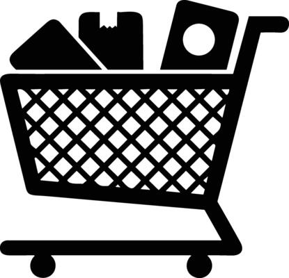 Shopping icon symbol image