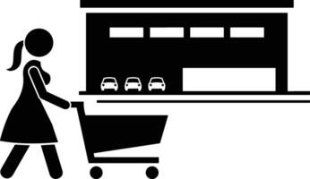 Shopping icon symbol image vector