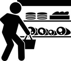 Shopping icon symbol image vector