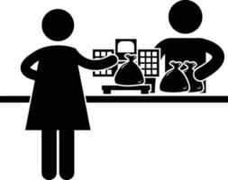 Shopping icon symbol image vector