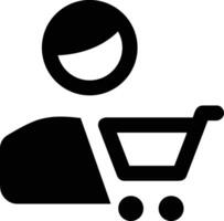 Shopping icon symbol image vector