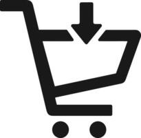 Shopping icon symbol image vector