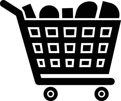 Shopping icon symbol image