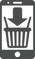 Shopping icon symbol image vector