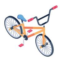Check this isometric icon of cycle vector