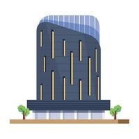 WebA well-designed isometric icon of retail complex vector
