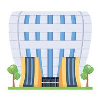 WeGet this isometric icon of a shopping mart b vector