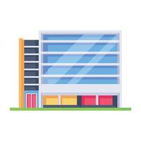 WebHandy isometric icon of a mart building vector