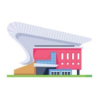 WebReady to use isometric icon of a superstore vector