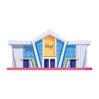 WebGet this isometric icon of a shopping precinct vector