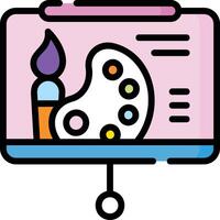 presentation illustration design vector