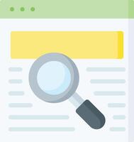 research illustration design vector