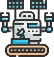 robot illustration design vector