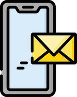 send mail illustration design vector