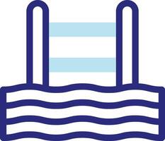 swimming pool illustration design vector