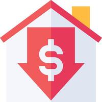 decrease illustration design vector