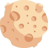 Asteroid illustration design vector
